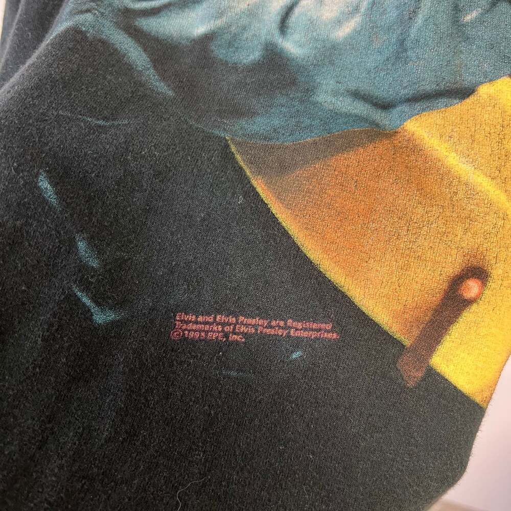 Vintage 1996 Elvis Presley "That Presley Magic" T-Shirt size 2x 0446 - Picture 5 of 9